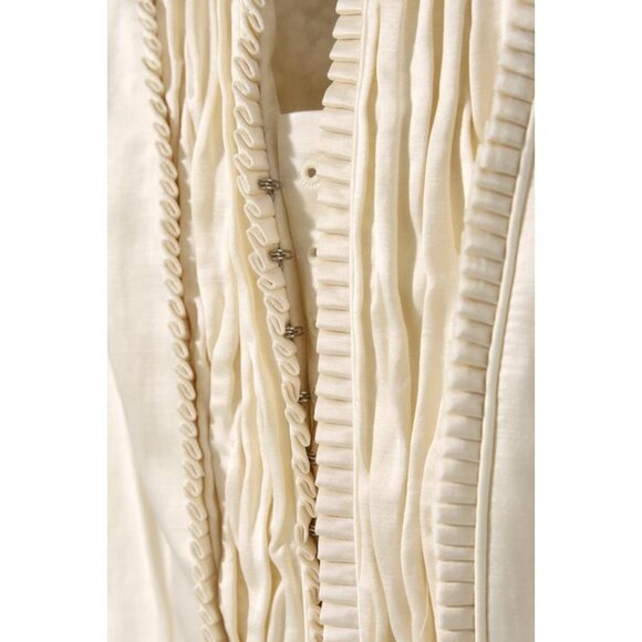 ZARA LINEN BLEND CORSET JACKET KATE MOSS X ZARA - Picture 4 of 4